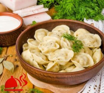 Pelmeni mit Rind – und Schweinefleisch