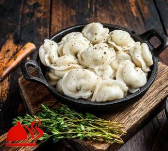 Pelmeni mit Putenfleisch