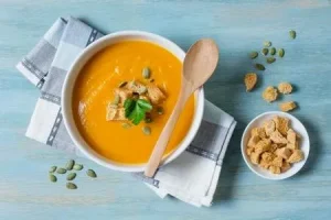 Kürbiscremesuppe